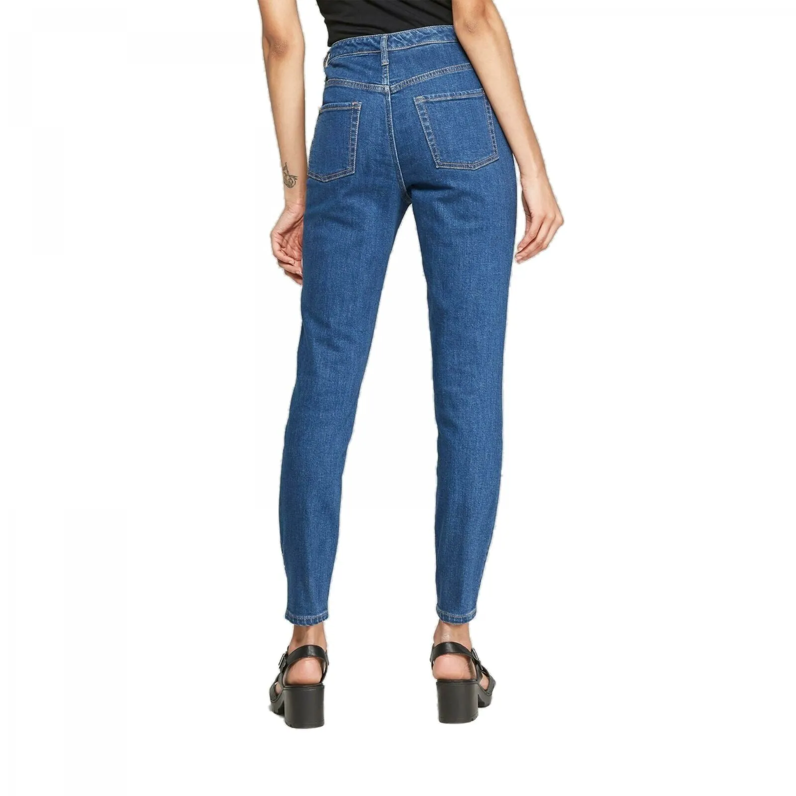 Wild Fable Women's High Rise Rhinestone Embellished Diamante Skinny Jeans