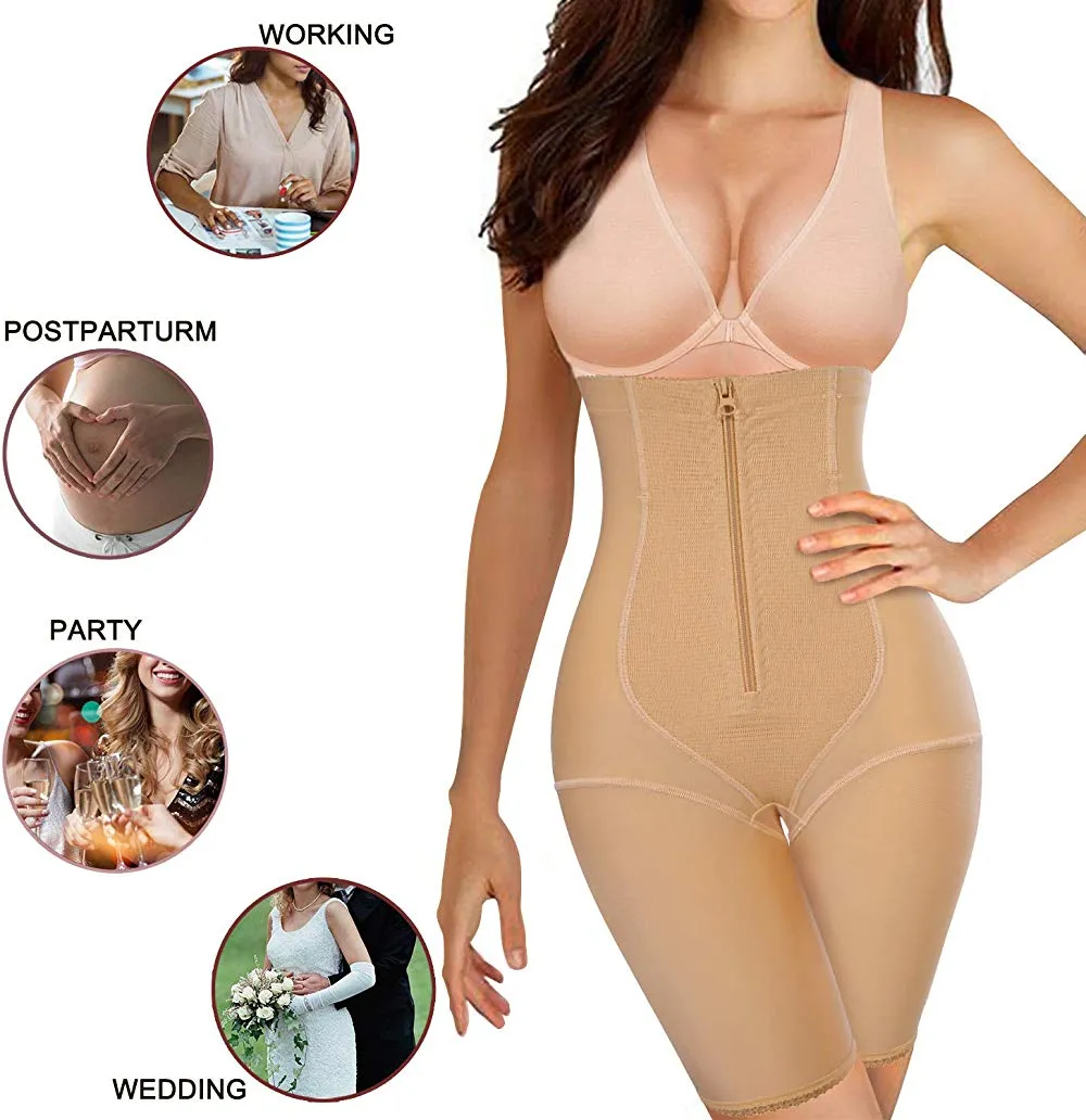 Women High Waist Butt Lifter Shorts Comfort Thigh Slimmer