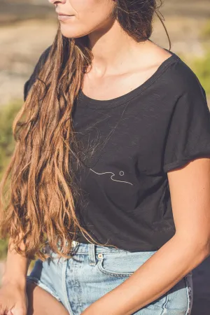 WOMEN ORGANIC MOON OVERSIZED T-SHIRT