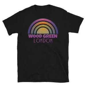 Wood Green London Retrowave Graphic T-Shirt