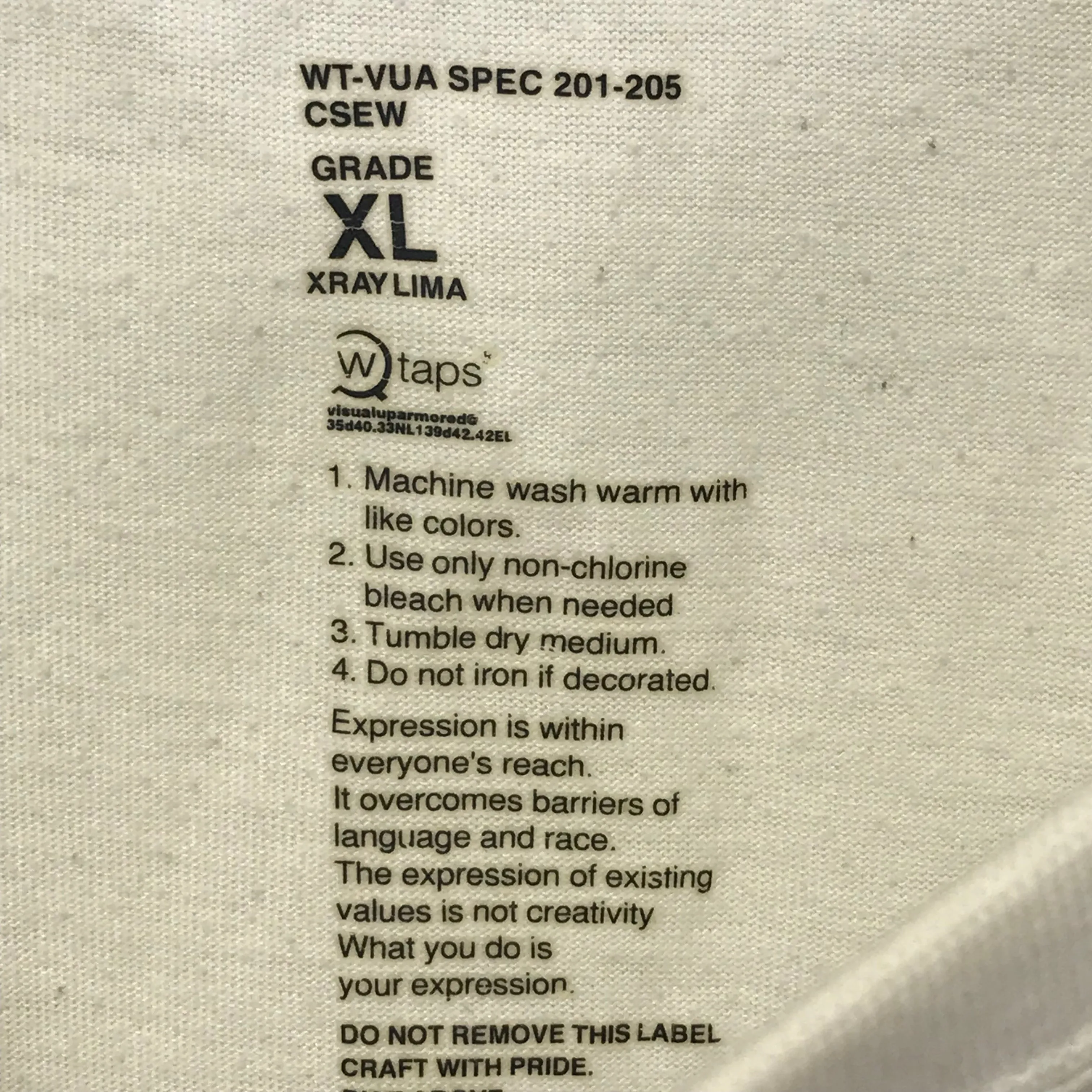 [XL] WTAPS Extreme Prejudice 'Apocalypse Now' Tee Shirt