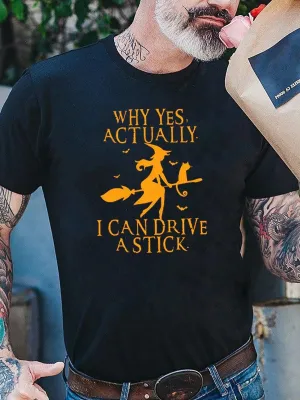 Yes I Can Drive Stick Tee