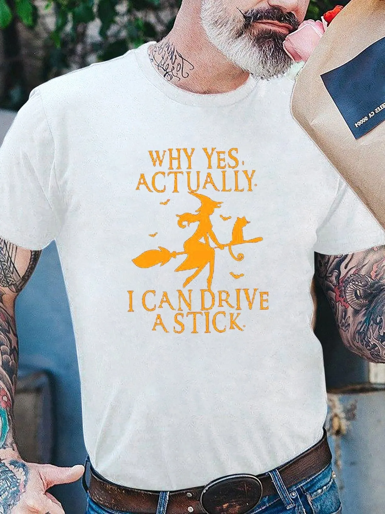 Yes I Can Drive Stick Tee