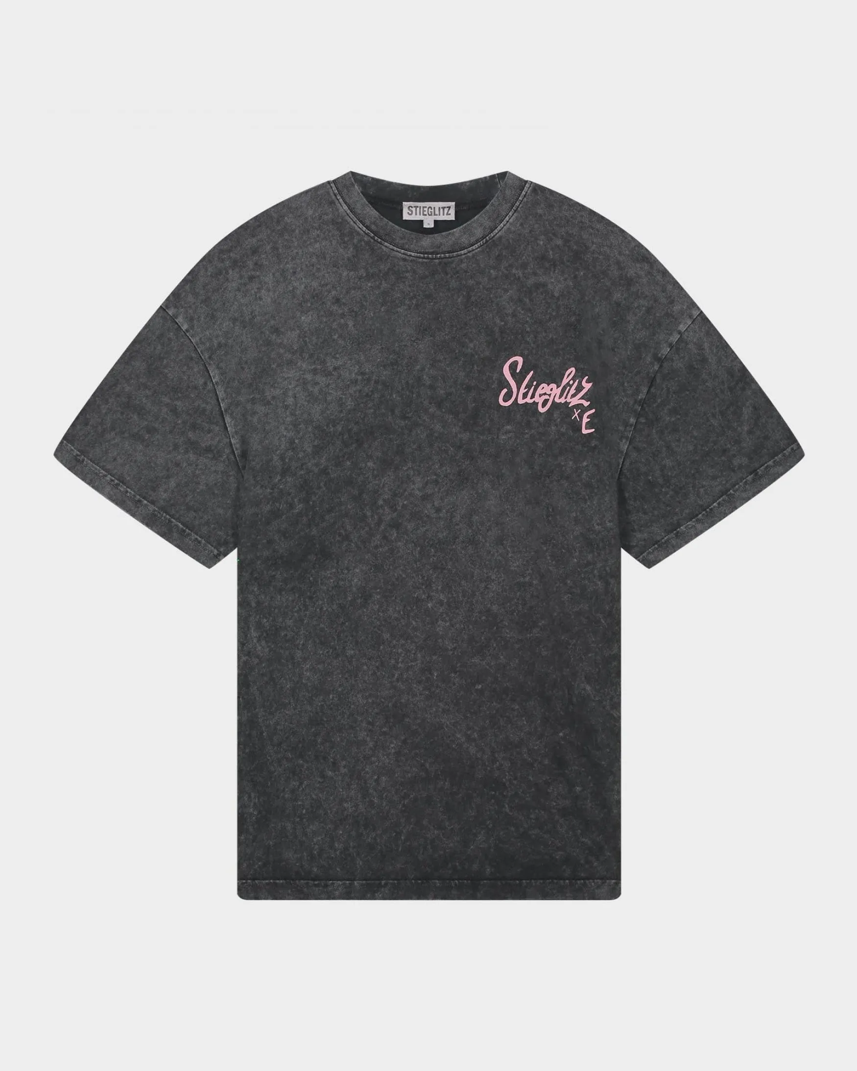 Ying Yang Oversized T-shirt | Black