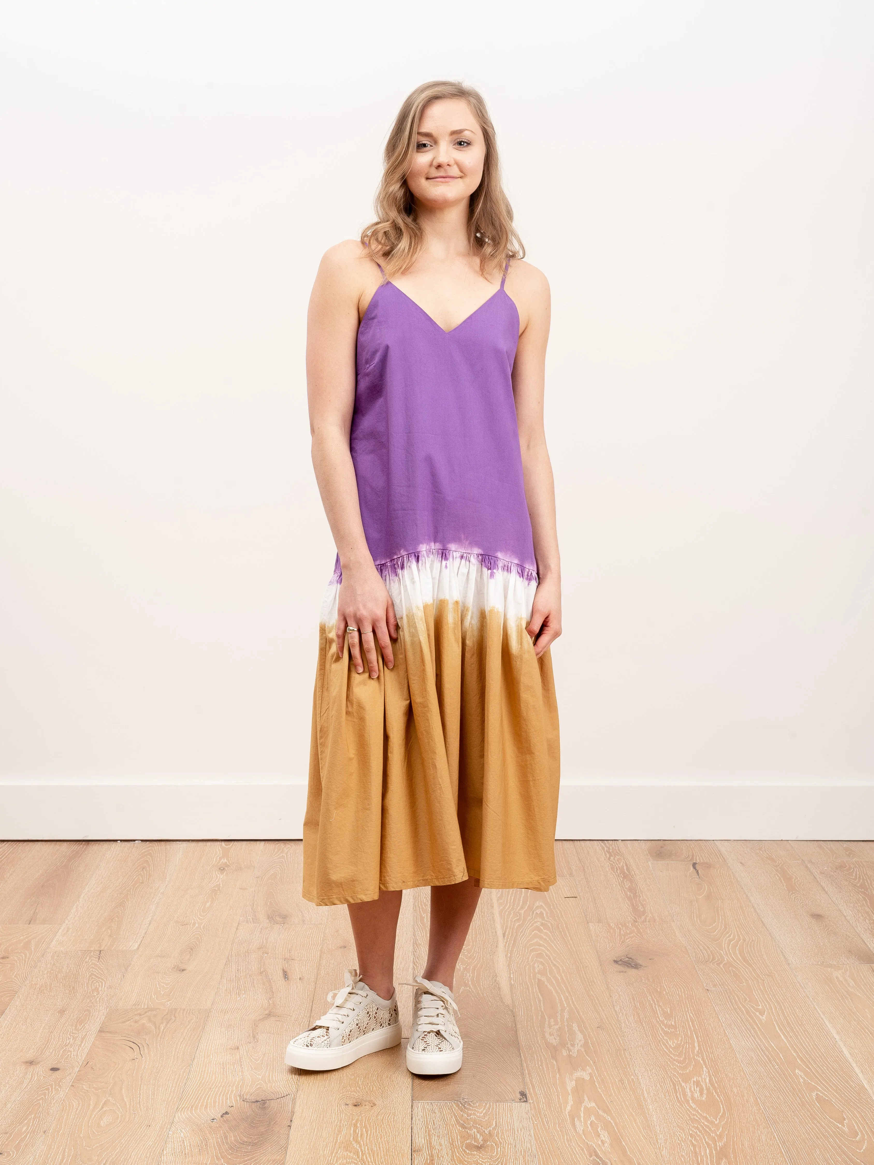 zelda slip dress - honey