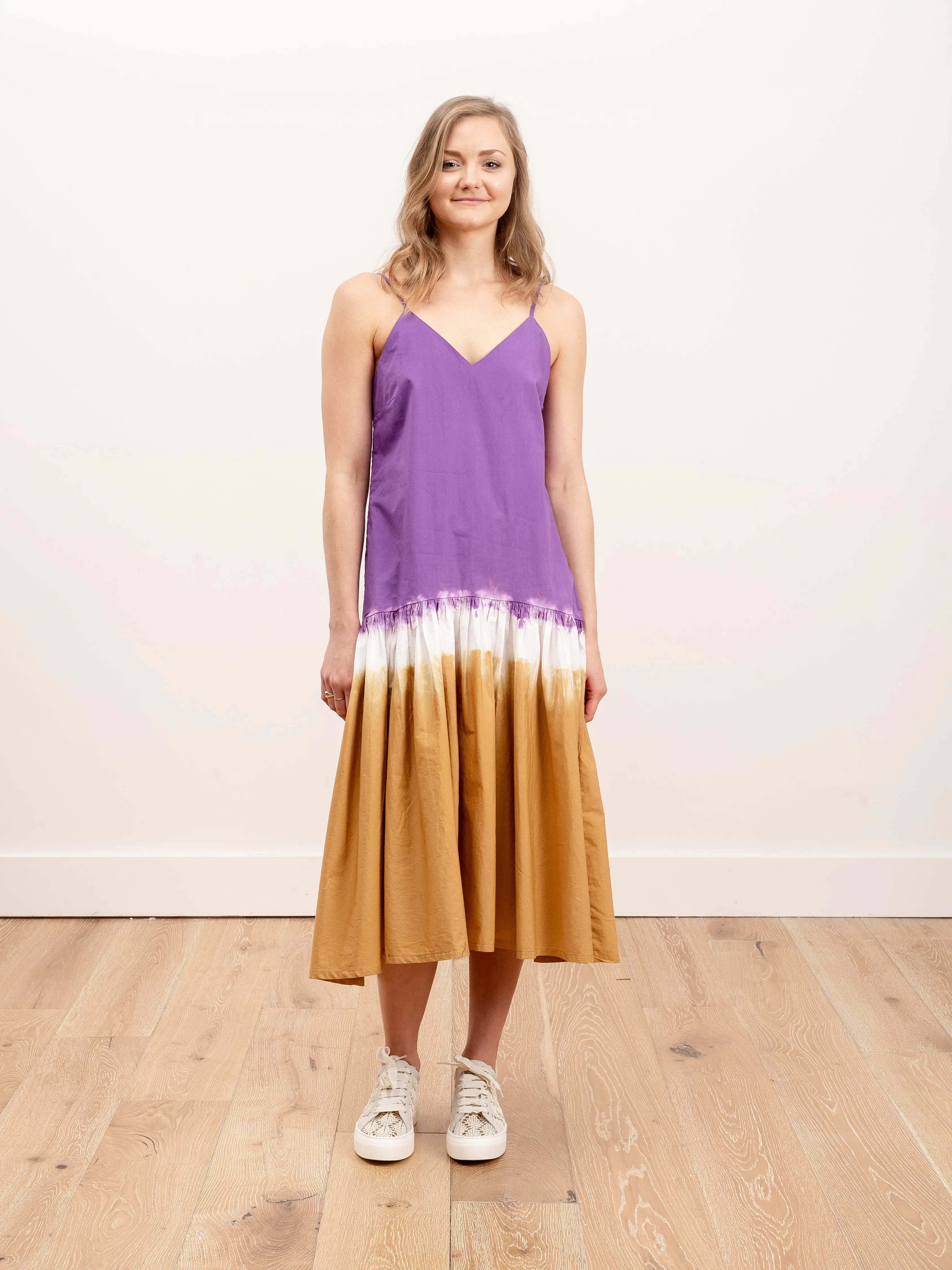 zelda slip dress - honey